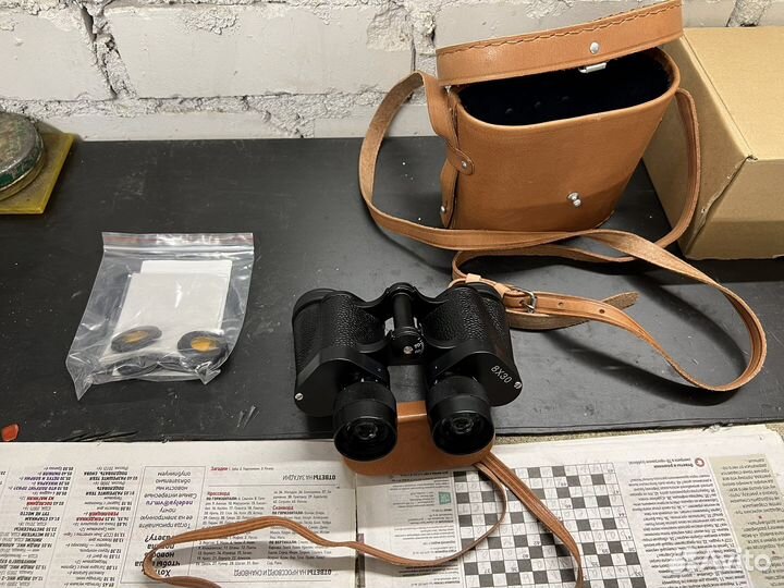 Бинокль полевой 8х30