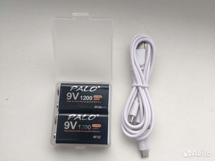 Аккумулятор 9V 