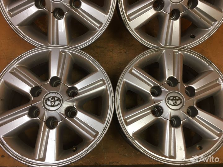 4 шт. Диски toyota Original 15 6х139,7 DIA 110,1