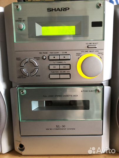 Sharp XL-30W муз. центр в отличном состоянии с д.у
