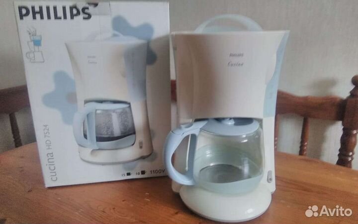 Кофеварка капельная новая