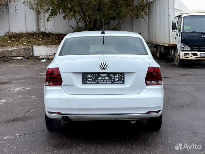 Volkswagen Polo 1.6 AT, 2019, 187 698 км