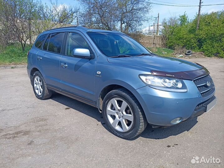 Hyundai Santa Fe 2.2 AT, 2007, 270 000 км