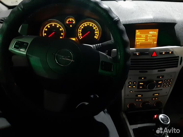 Opel Astra 1.8 МТ, 2007, 348 000 км