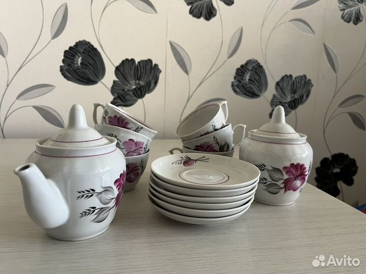 Чайный сервиз СССР новый