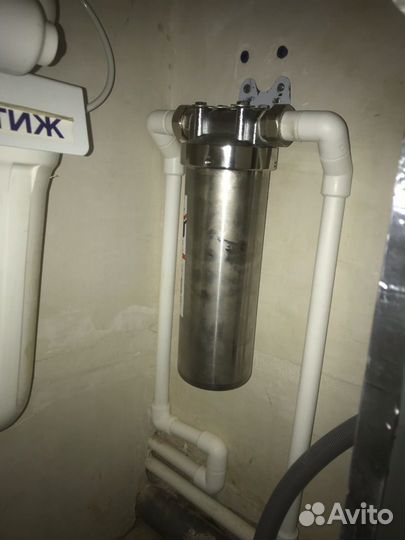 Установка фильтра для воды монтаж