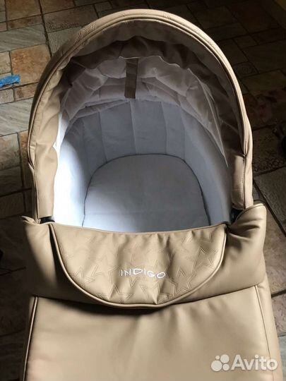 Коляска 2 в 1 эко кожа