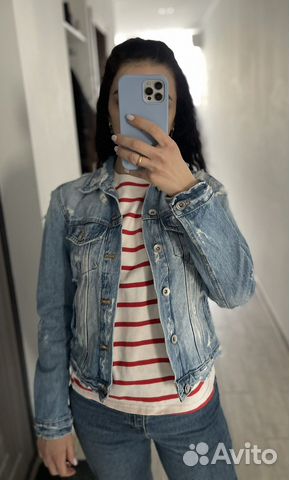 Джинсовая куртка женская Zara