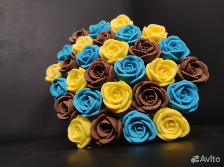 Шоколадный букет - 29 Роз