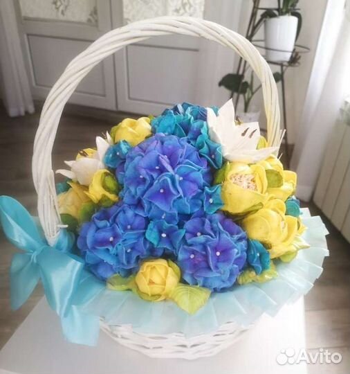 Сладкие букеты из зефира