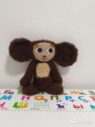 Вязаная игрушка. Чебурашка