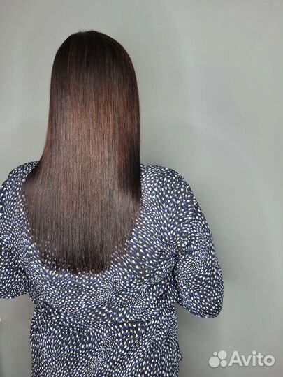 Кератиновое выпрямление