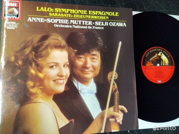 Lalo Sarasate Mutter Ozawa 1985 винил