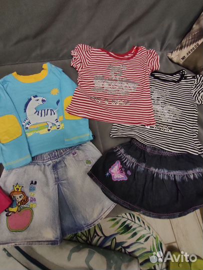 Одежда для девочки 86 пакетом