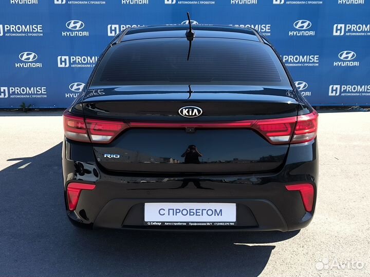 Kia Rio 1.6 AT, 2019, 65 055 км