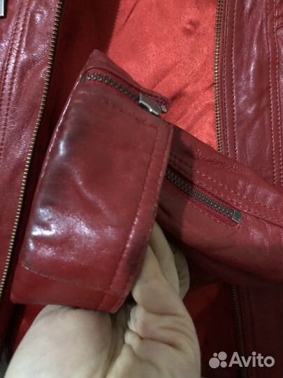 Куртка кожаная женская