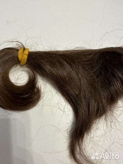 Натуральные волосы детские срез