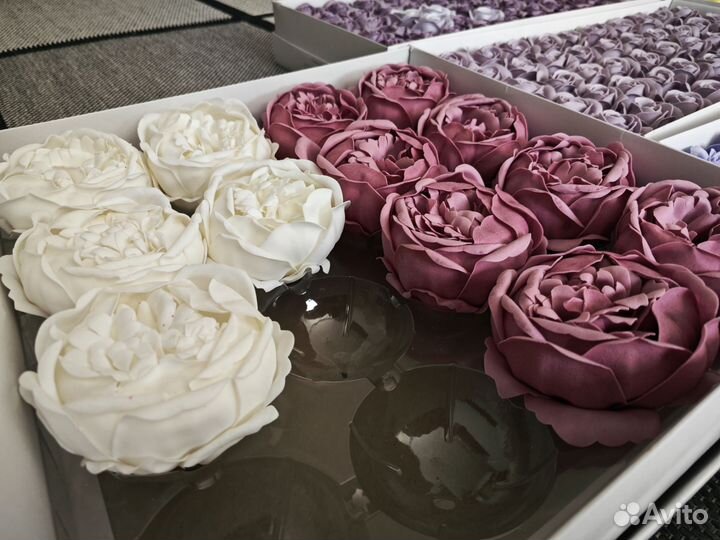 Мыльные цветы