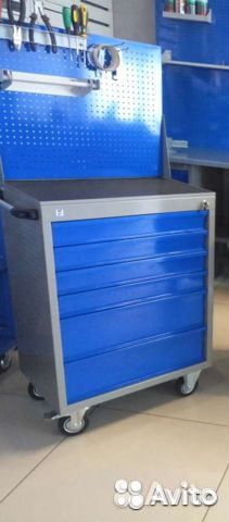 Тележка инструментальная 6 ящиков