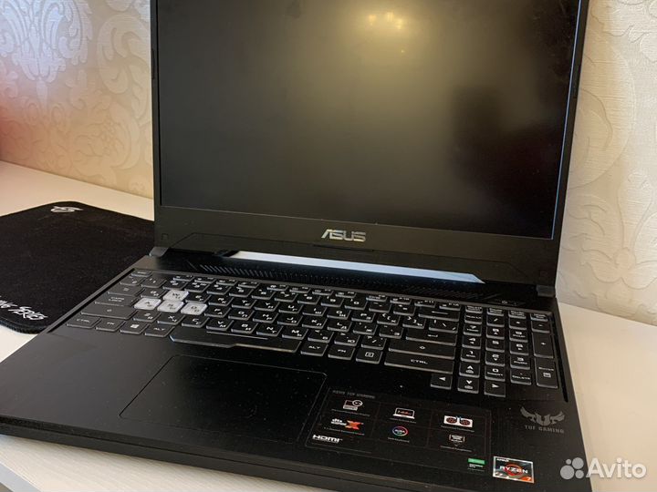 Ноутбук Игровой asus tuf gaming fx505dt-HN536T