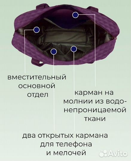 Сумка чемодан на колесах ручная кладь