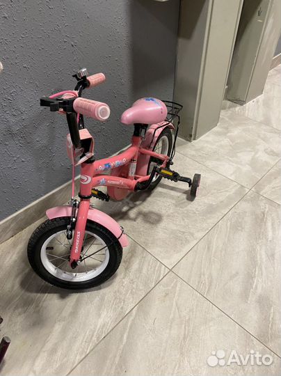 Детский велосипед для девочки от 4 до 6 лет