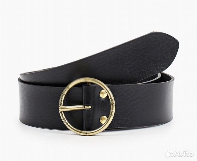 Кожаный тонкий ремень Corso Como