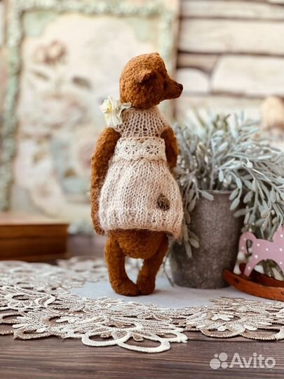 Мишка тедди ручная работа