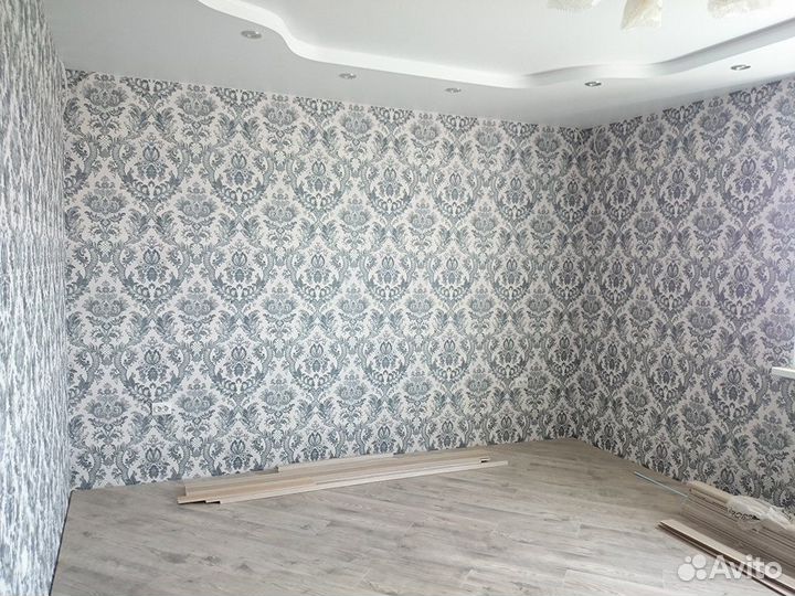 Поклейка обоев