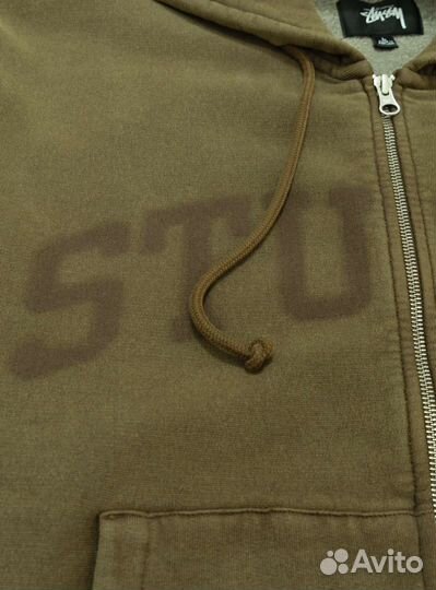 Зип худи Stussy оригинал