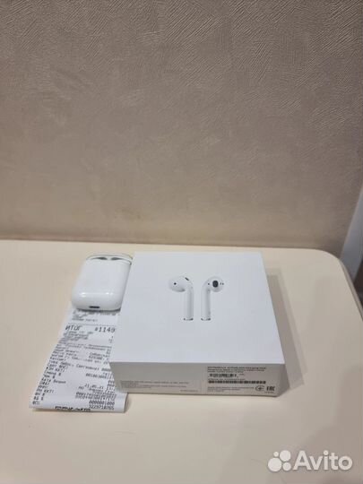 Наушники apple airpods 2