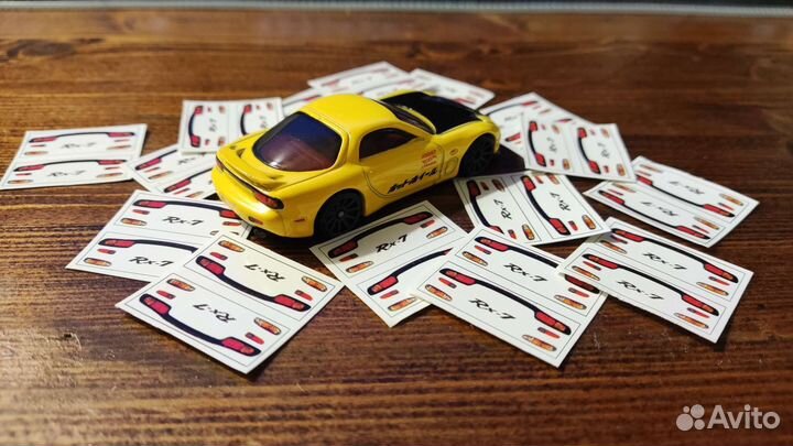 Декали переводные Mazda RX-7 3