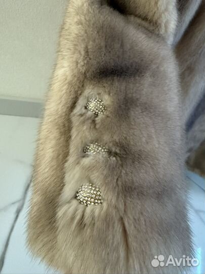 Шуба норковая автоледи 44