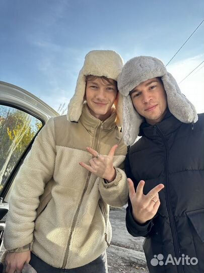 Шапка ушанка унисекс