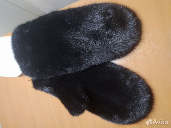 Варежки из норки