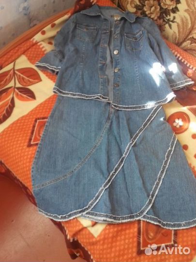 Джинсовый костюм