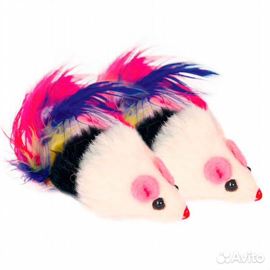 SH04 Мышь 2 мал. цв. погр.с пер /24