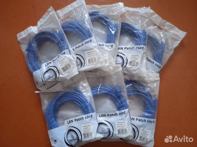 Кабель патч-корд штекер - штекер 8р8с RJ45