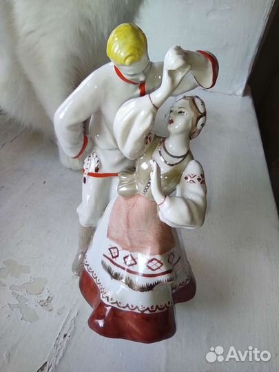 Фарфоровые статуэтки СССР лфз дулево