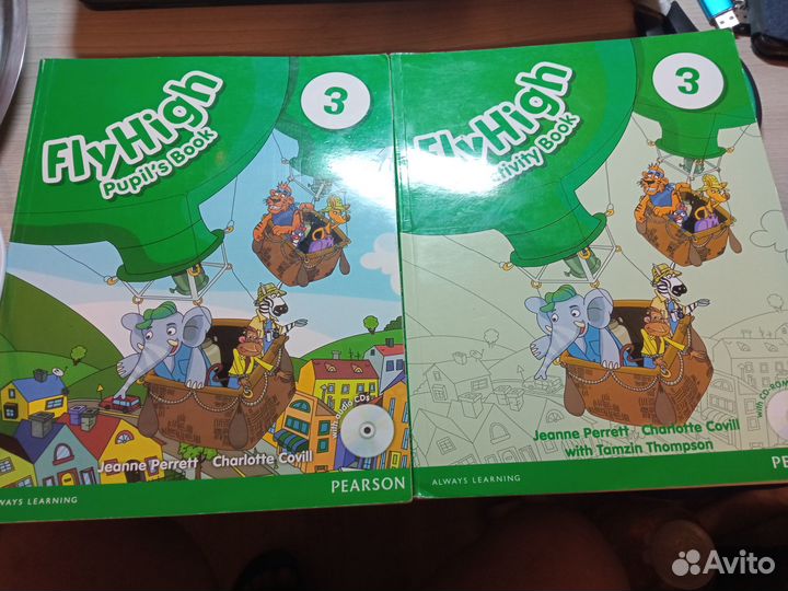 Fly High 3 (Учебник и рабочая тетрадь + 3 диска)
