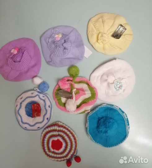 Беретка на девочку. Новый