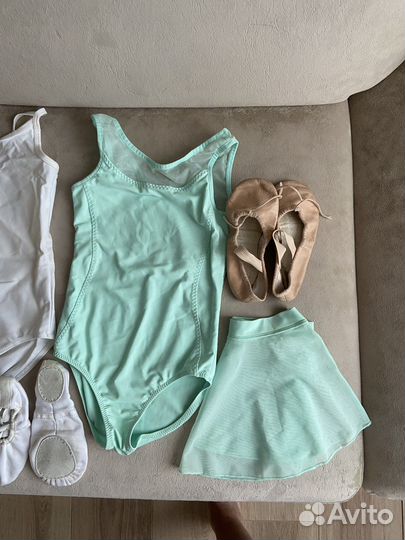 Купальник танцы гимнастика балет 110,116,122