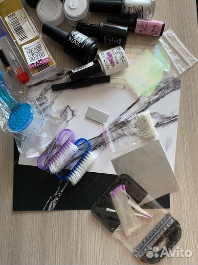 Гель лаки для ногтей набор для маникюра