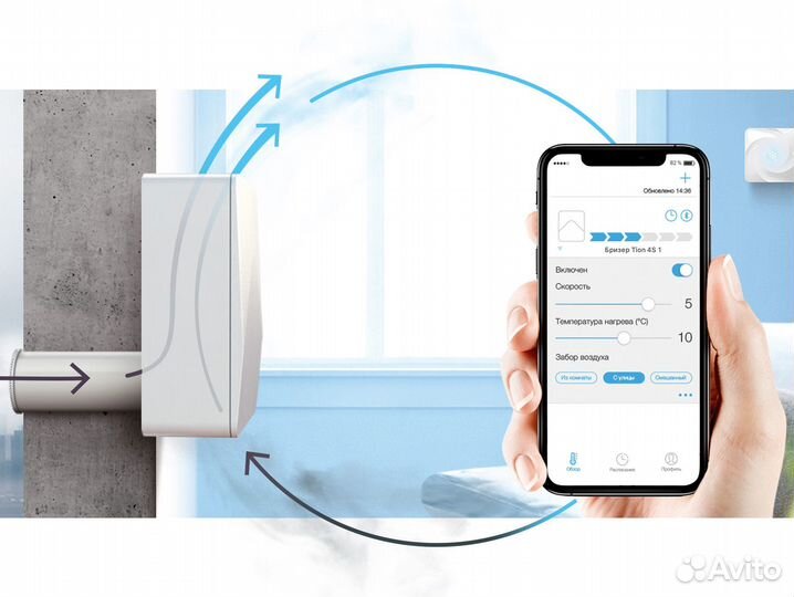 Tion Бризер 4S Magic (4S Family+Базовая станция Ma