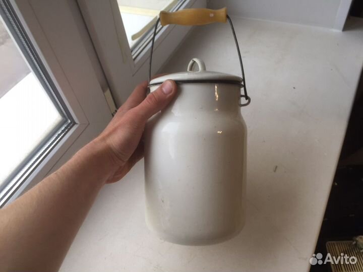 Бидон эмалированный СССР