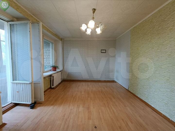 2-к. квартира, 44,5 м², 4/12 эт.