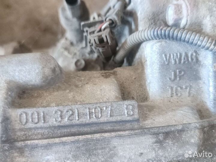 001321107В АКПП BBY 1.4 skoda fabia VW polo