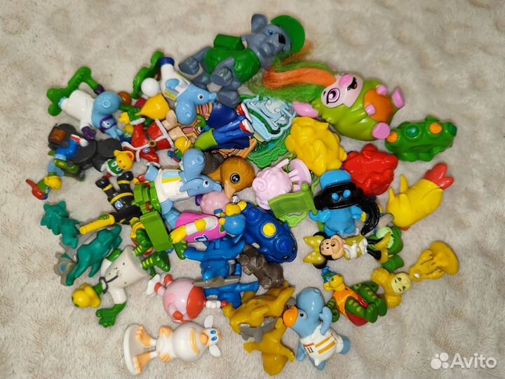 Игрушки киндер пакетом