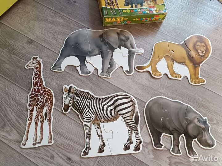 Макси пазлы для малышей