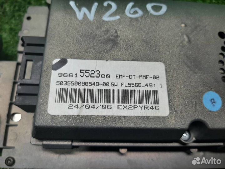 Дисплей информационный Peugeot 407 (6E) 2007